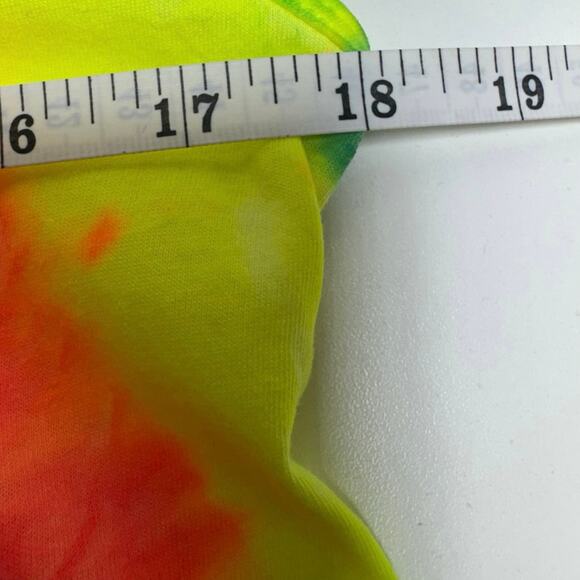 Women’s Tie Dye Tank Top Sz Small Hippie Retro 90’s Colors Flowers 70’s Boho - Picture 9 of 9